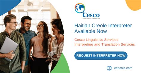 haitian creole interpreter from home